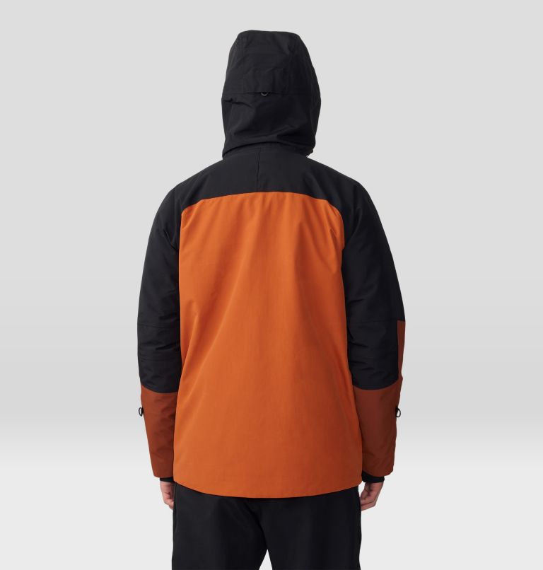 Men's First Tracks Jacket, Color: Raw Carnelian, Iron Oxide, image 2