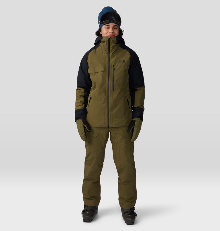 Men's Cloud Bank GORE-TEX Pant, Color: Combat Green, image 11