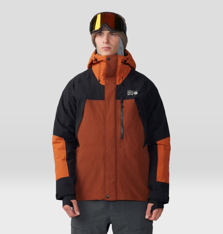 Thumbnail: Men's First Tracks Insulated Jacket, Color: Iron Oxide, Raw Carnilian, image 13