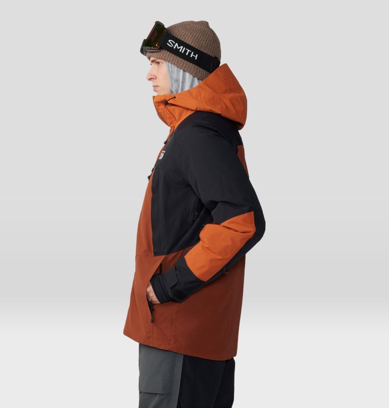 Thumbnail: Men's First Tracks Insulated Jacket, Color: Iron Oxide, Raw Carnilian, image 3