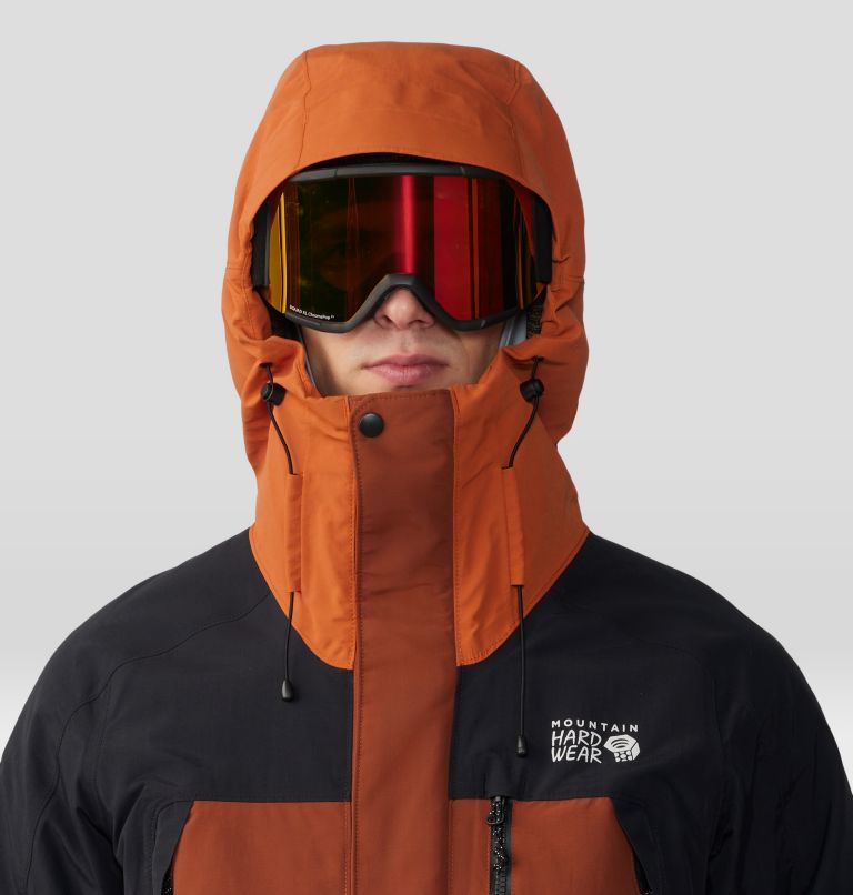 Thumbnail: Men's First Tracks Insulated Jacket, Color: Iron Oxide, Raw Carnilian, image 4
