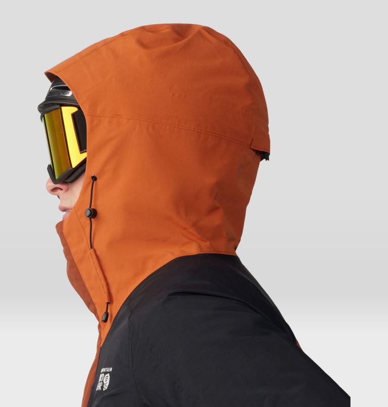 Men's First Tracks Insulated Jacket, Color: Iron Oxide, Raw Carnilian, image 5