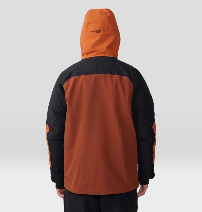 Thumbnail: Men's First Tracks Insulated Jacket, Color: Iron Oxide, Raw Carnilian, image 2