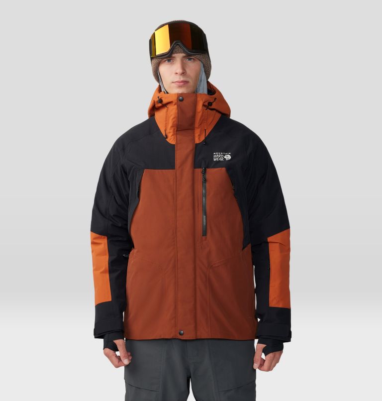 Thumbnail: Men's First Tracks Insulated Jacket, Color: Iron Oxide, Raw Carnilian, image 1