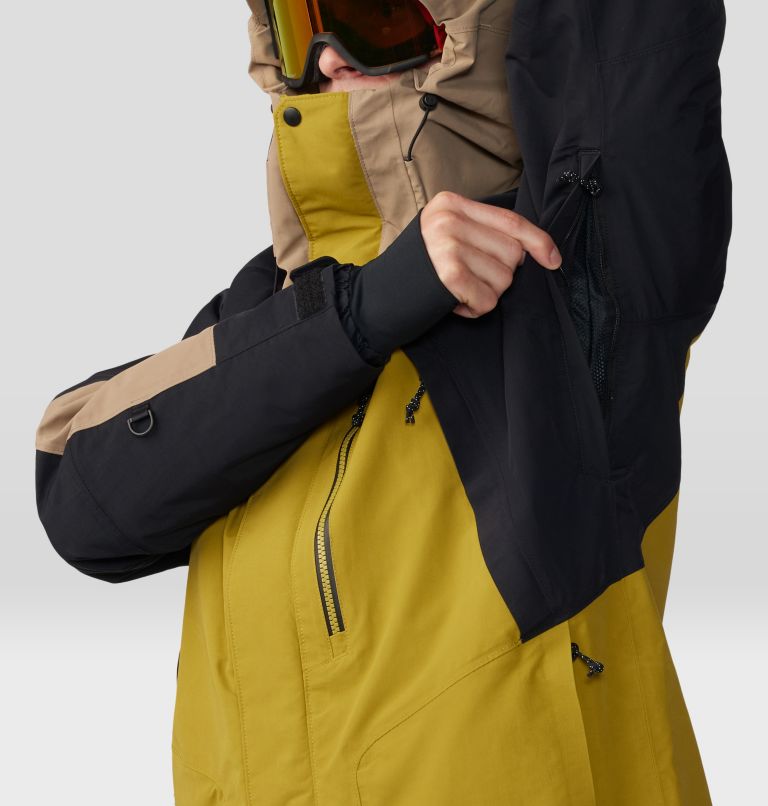 The North Face S GTX Mountain Guide Insulated Jacket in Yellow - Size L