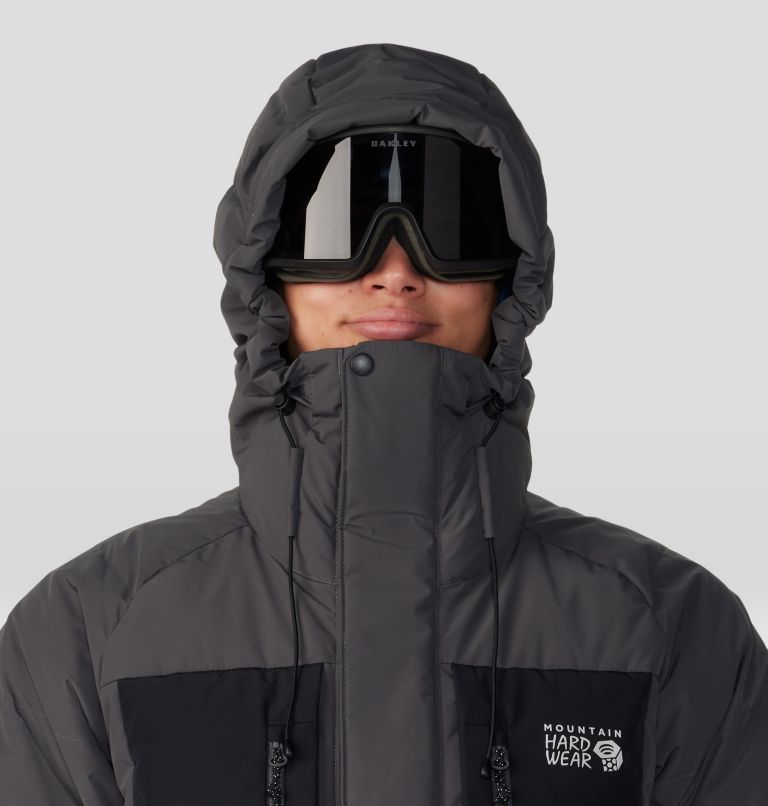 Thumbnail: Men's First Tracks Down Jacket, Color: Volcanic, image 4
