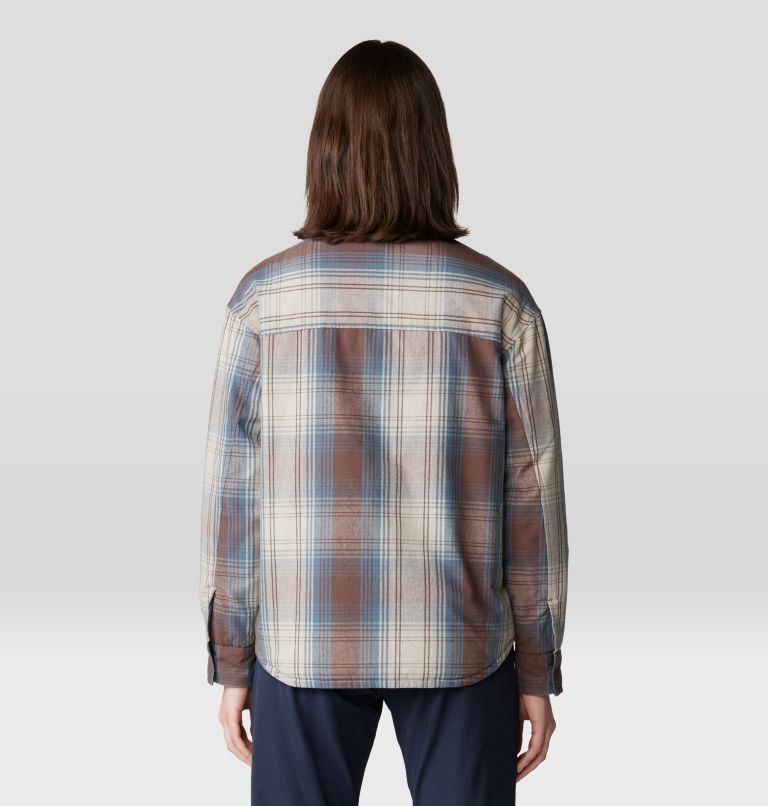 Women's Dolores Insulated Flannel Shacket, Color: Choss Starlights Plaid, image 2