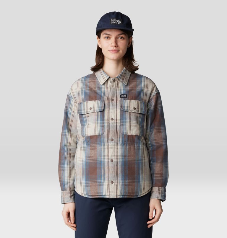 Women's Dolores™ Insulated Flannel Shacket | Mountain Hardwear Women's Dolores™ Insulated Flannel Shacket | Mountain Hardwear