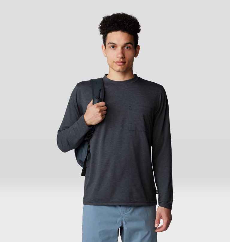 Men's Low Exposure Long Sleeve, Color: Black, image 5