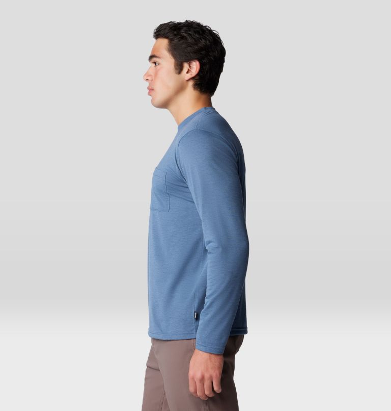 Men's Low Exposure Long Sleeve, Color: Zinc, image 3