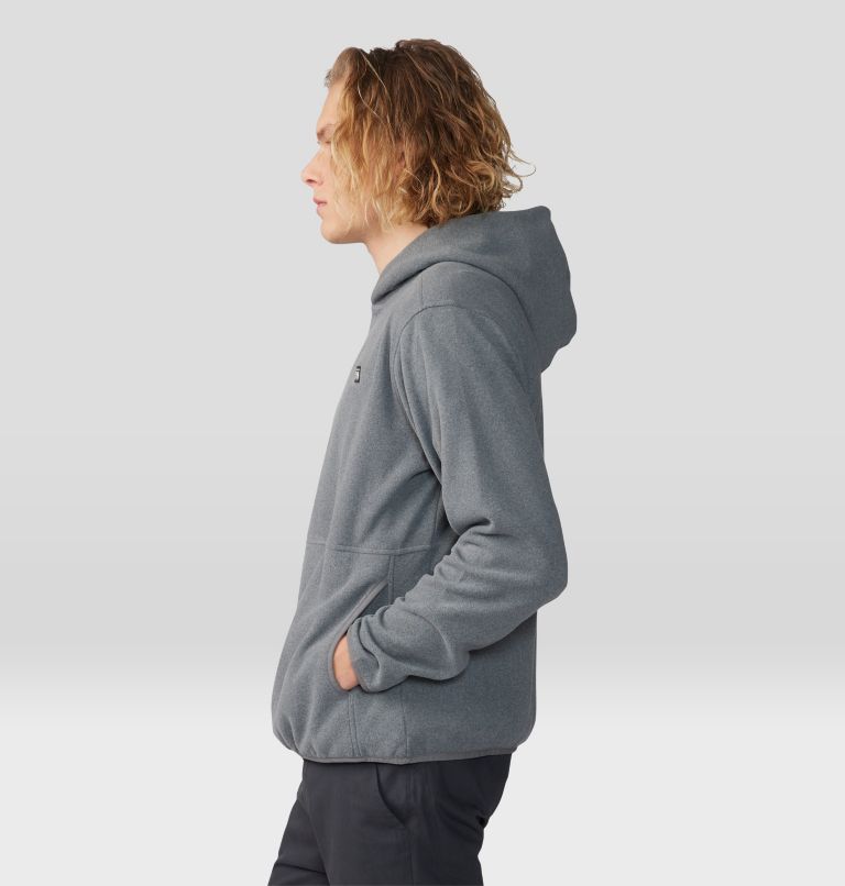 Men's Microchill Hoody, Color: Foil Grey Heather, image 3