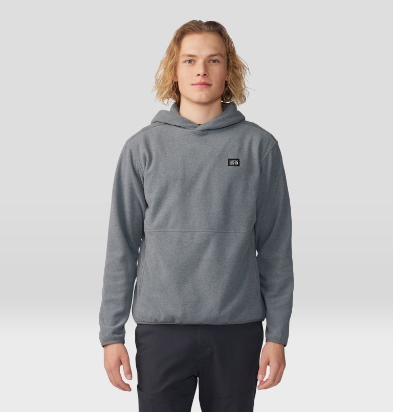 Men's Microchill Hoody, Color: Foil Grey Heather, image 5