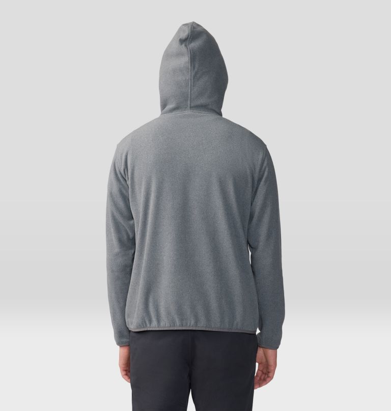 Men's Microchill Hoody, Color: Foil Grey Heather, image 2