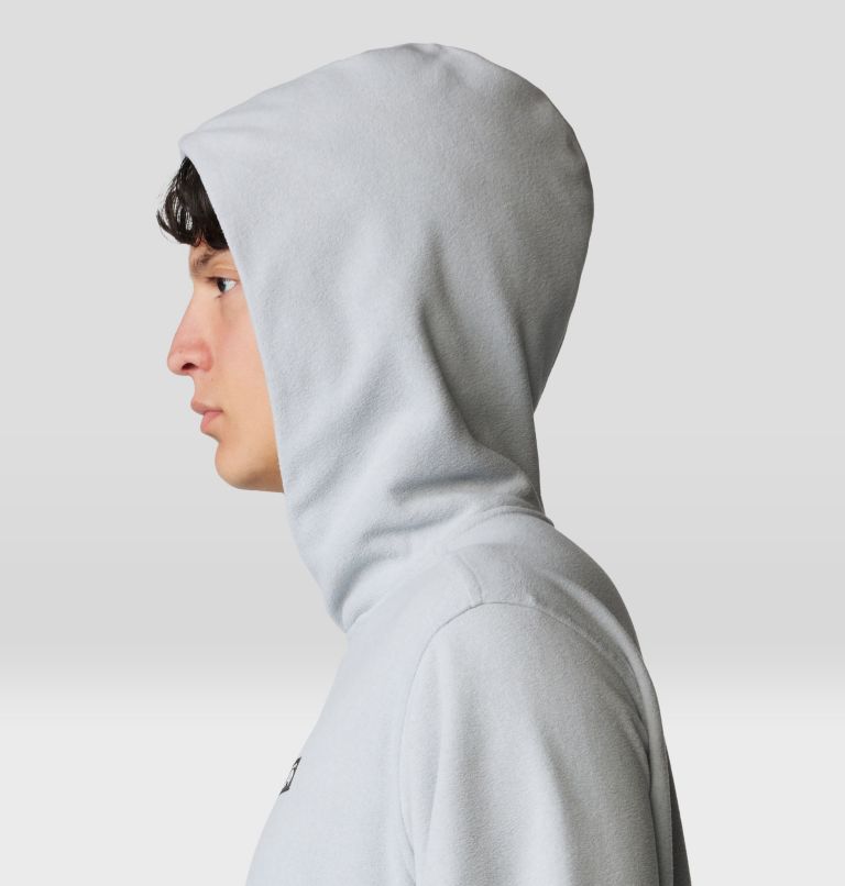 Men's Microchill Hoody, Color: Glacial Heather, image 5