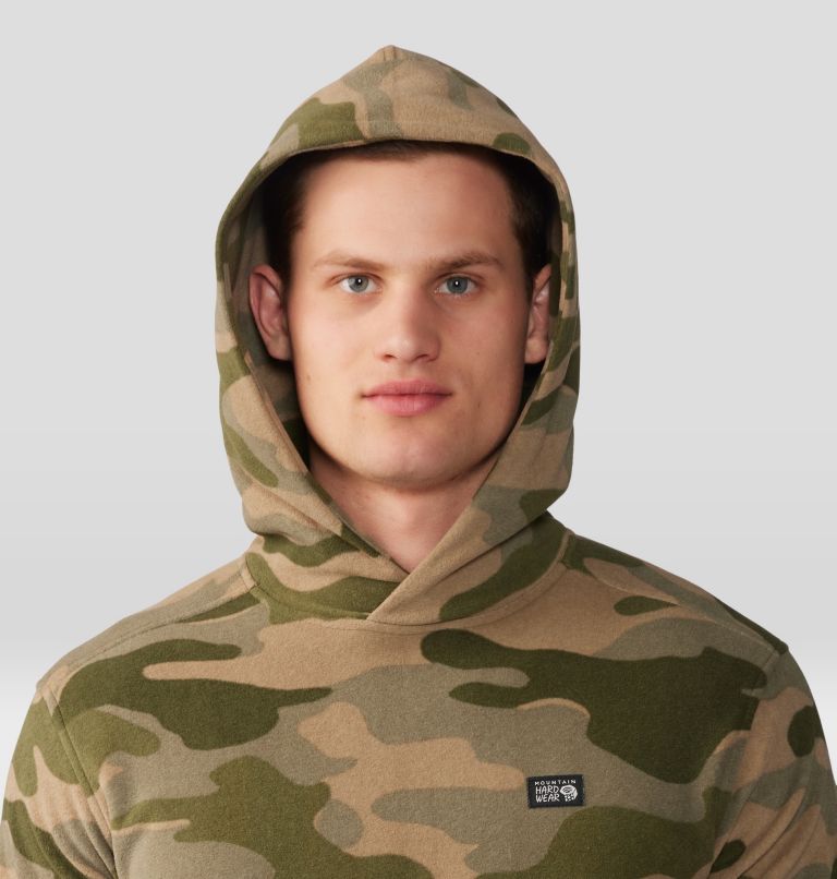 Men's Microchill Hoody, Color: Trail Dust Trees Camo Print, image 4