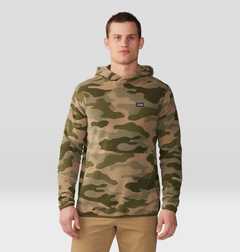Thumbnail: Men's Microchill Hoody, Color: Trail Dust Trees Camo Print, image 1