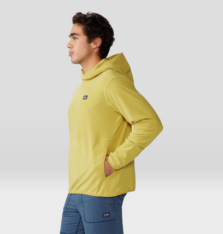 Men's Microchill Hoody, Color: Bright Olive, image 3