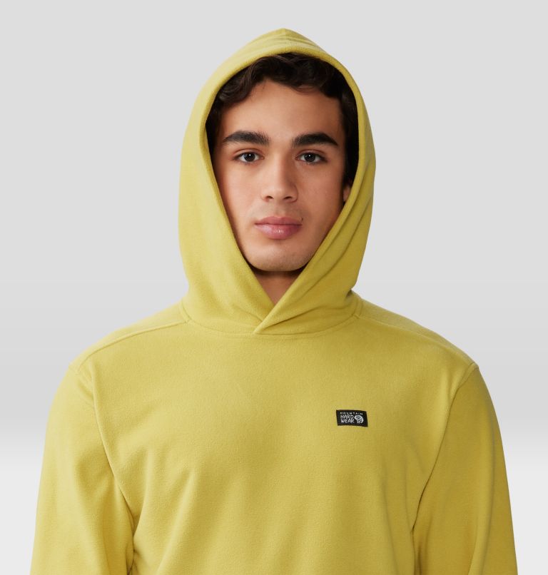 Men's Microchill Hoody, Color: Bright Olive, image 4