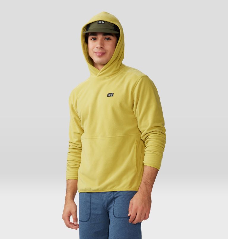 Chandail à capuchon Microchill Homme, Color: Bright Olive, image 5
