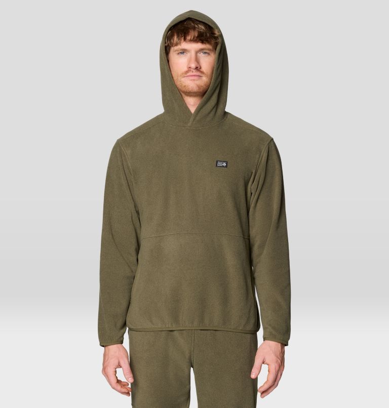 Men's Microchill Hoody, Color: Combat Green Heather, image 1