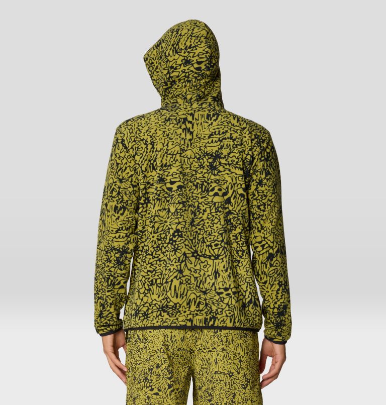 Men's Microchill Hoody, Color: Moon Moss Forager XL Print, image 3