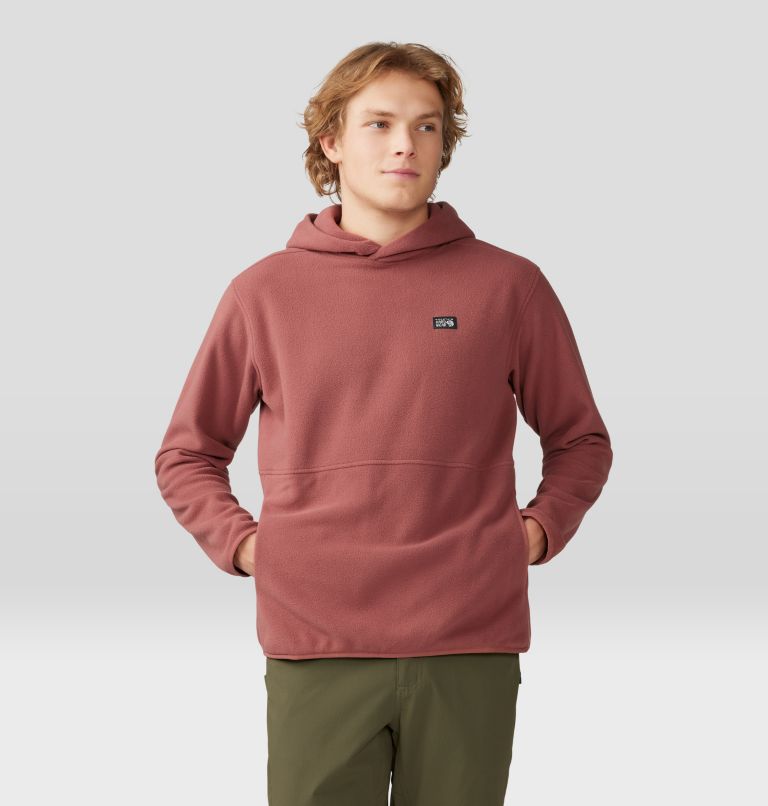 Thumbnail: Men's Microchill Hoody, Color: Clay Earth, image 6