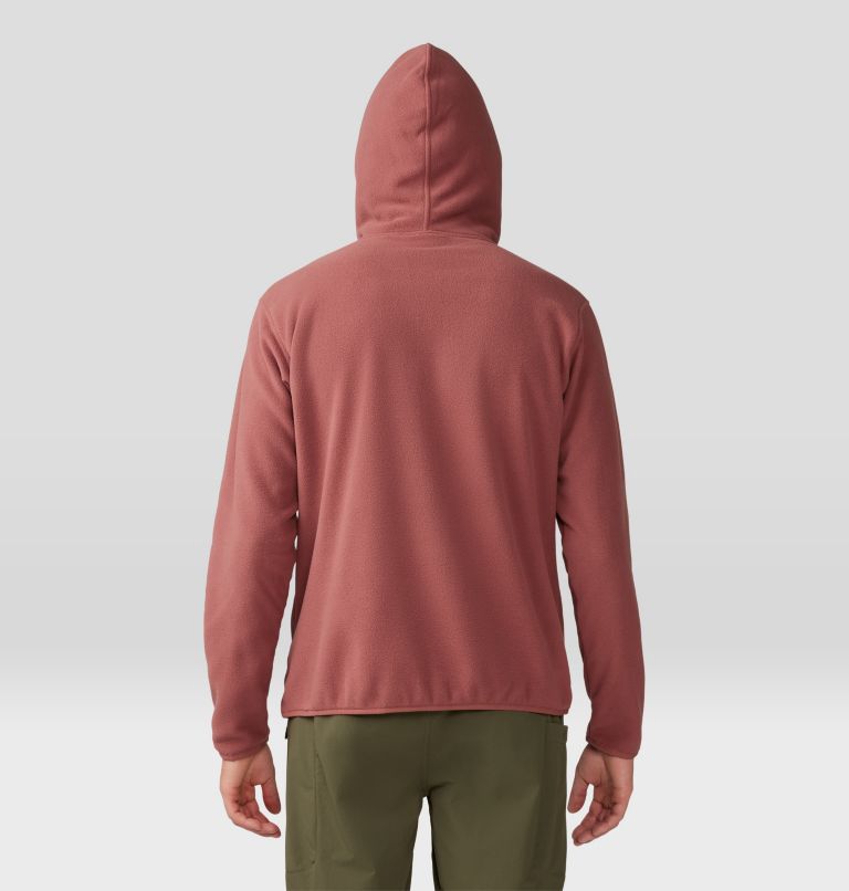 Thumbnail: Men's Microchill Hoody, Color: Clay Earth, image 2