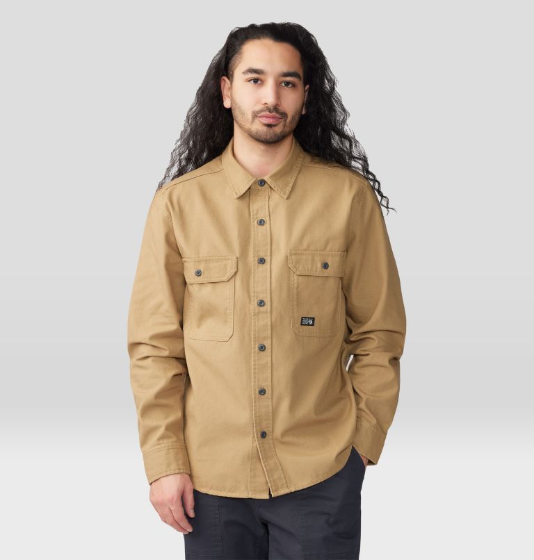 Men's Jackson Ridge Long Sleeve Shirt, Color: Sandstorm, image 1