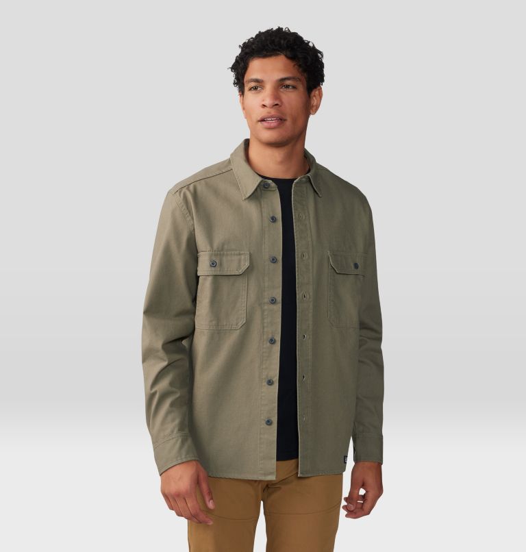 Men's Jackson Ridge Long Sleeve Shirt, Color: Stone Green, image 6