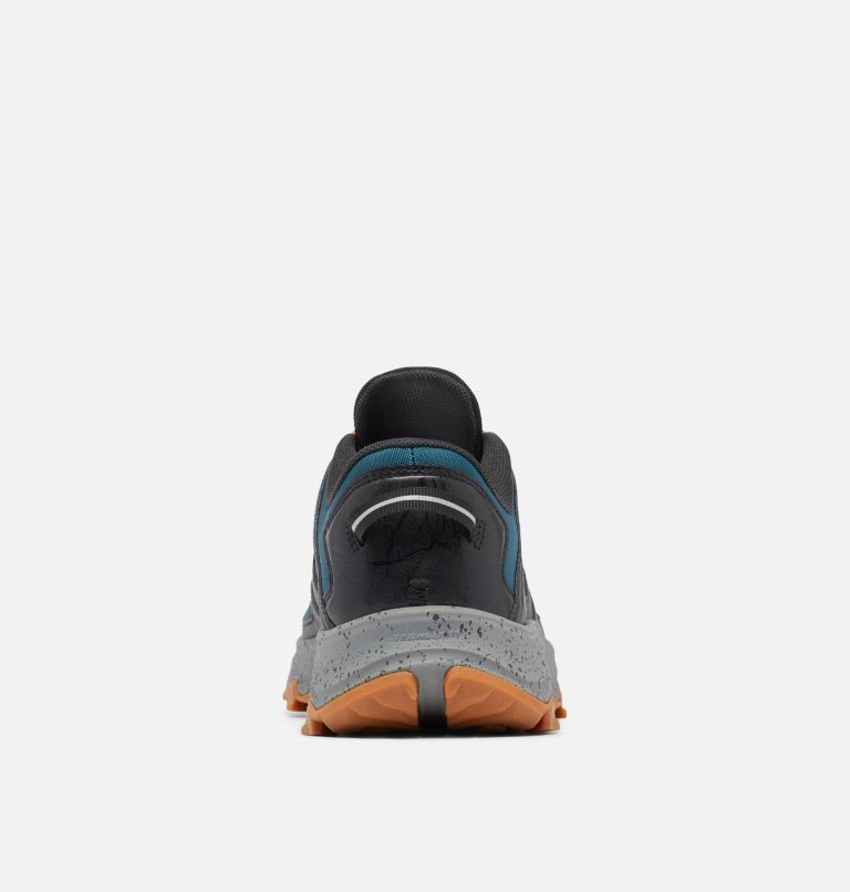 Men's Flow Morrison OutDry Sneakers, Color: Night Wave, Bright Orange, image 2