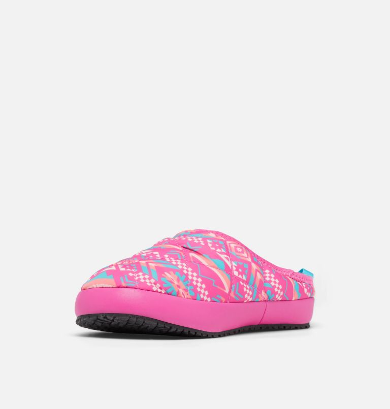 Big Kids' Omni-Heat Lazy Bend Camper Shoe, Color: Pink Ice, Geyser, image 6