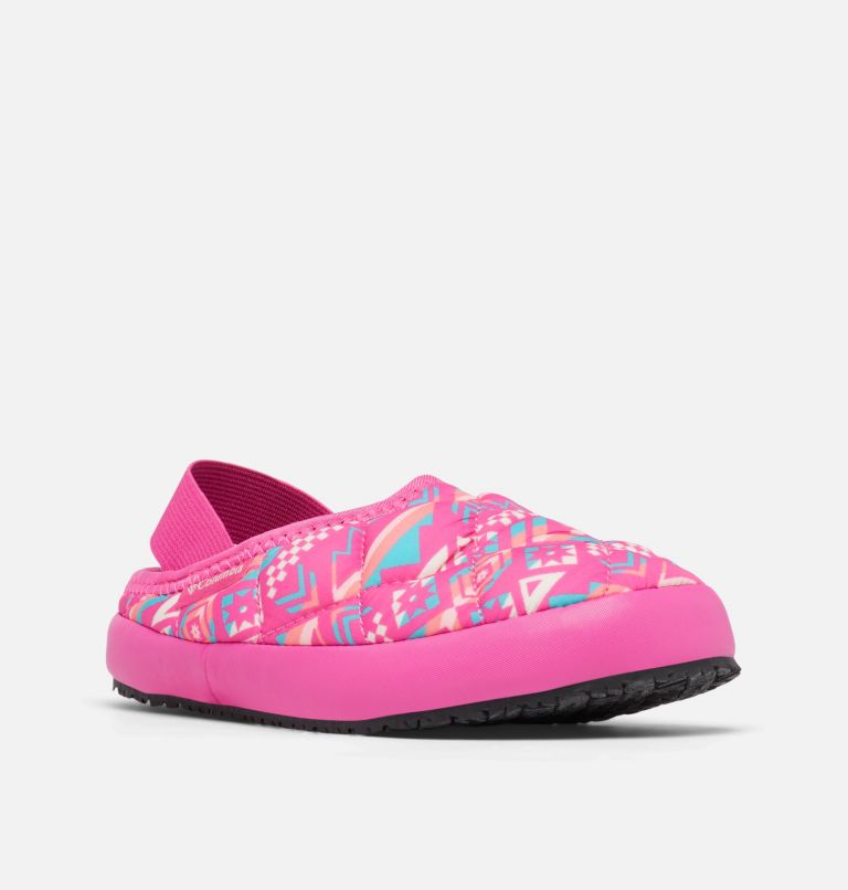 Little Kids' Omni-Heat Lazy Bend Camper Shoe, Color: Pink Ice, Geyser, image 2