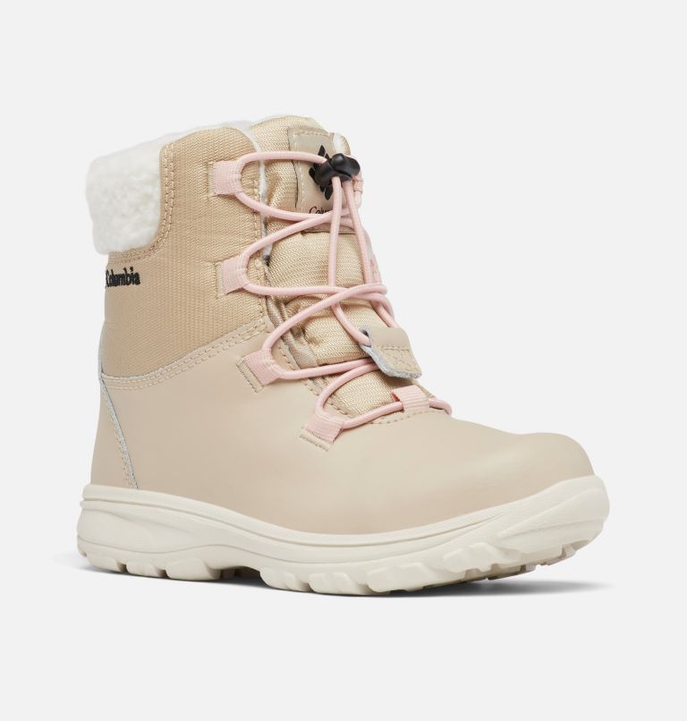 Thumbnail: Big Kids' Moritza Boot, Color: Ancient Fossil, Dusty Pink, image 2