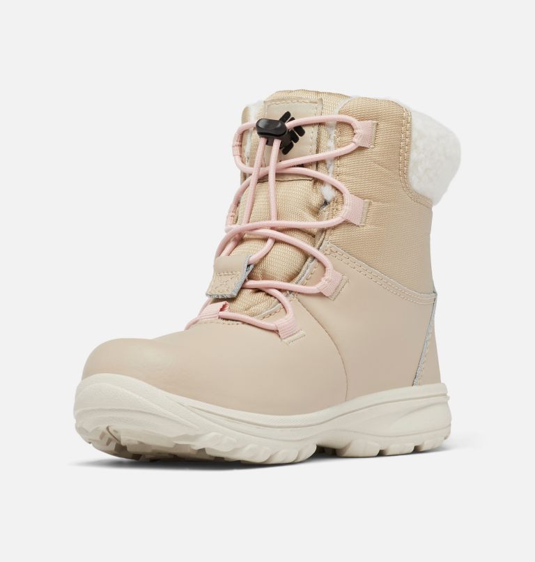 Big Kids' Moritza Boot, Color: Ancient Fossil, Dusty Pink, image 6