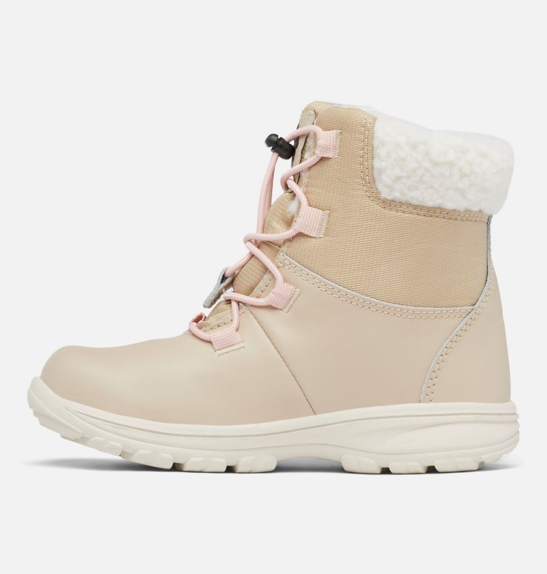 Big Kids' Moritza Boot, Color: Ancient Fossil, Dusty Pink, image 5