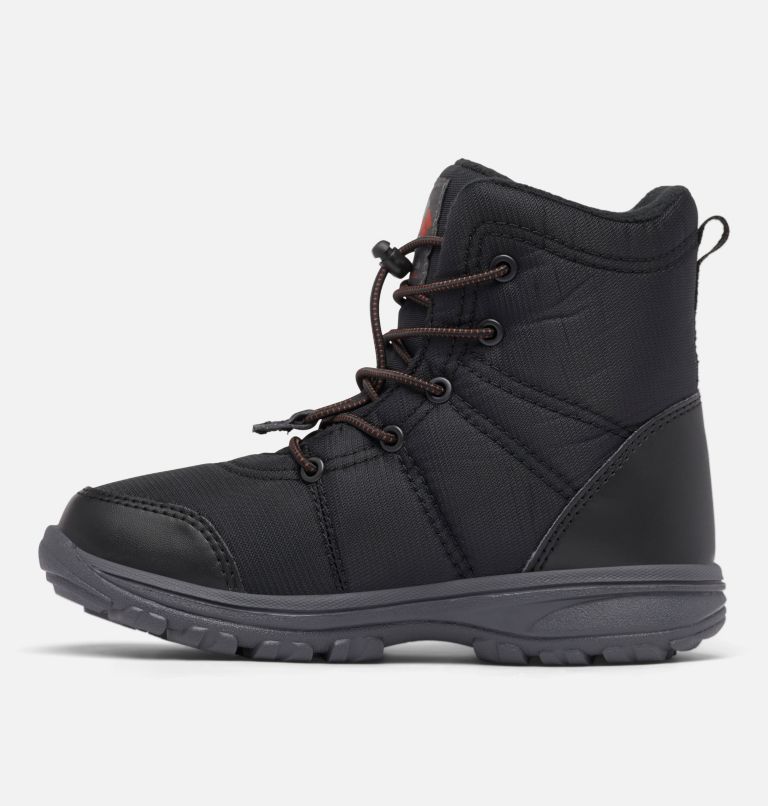 Youth Fairbanks Omni-Heat Waterproof Winter Boot, Color: Black, Warp Red, image 5