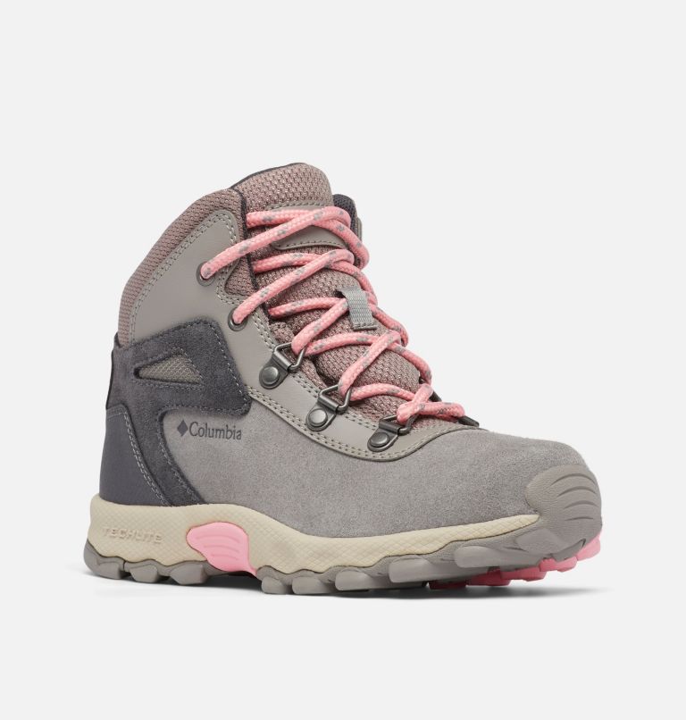 Thumbnail: Youth Newton Ridge Amped Hiking Boot, Color: Stratus, Pink Orchid, image 2