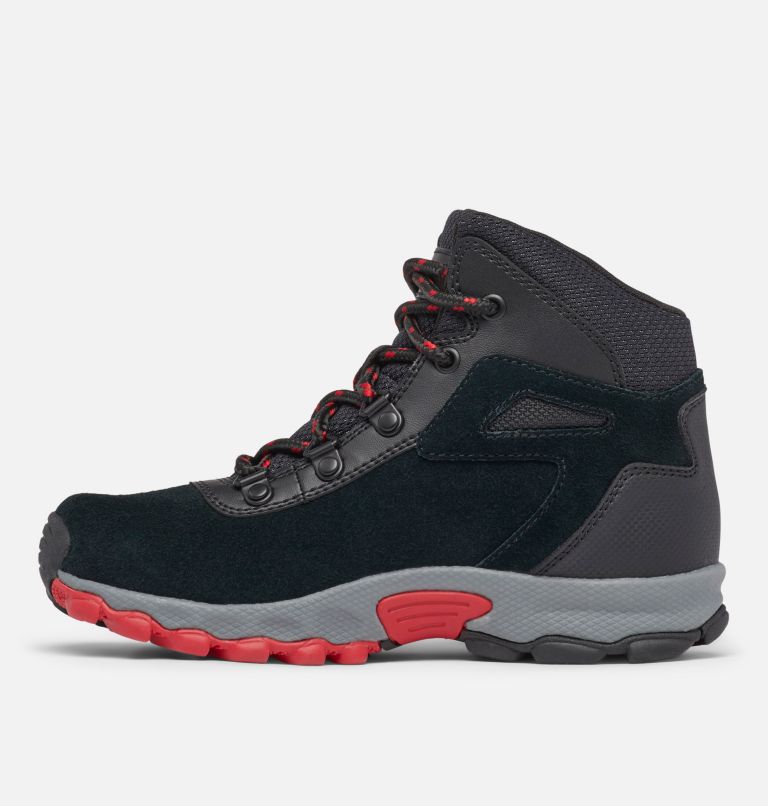 Thumbnail: Youth Newton Ridge Amped Hiking Boot, Color: Black, Mountain Red, image 5