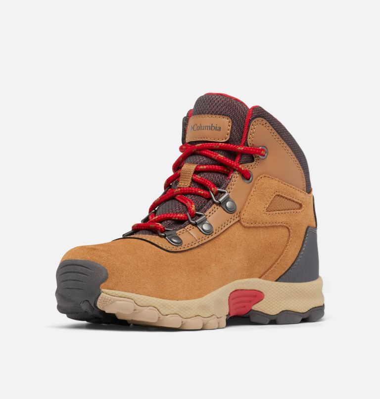 Big Kids' Newton Ridge Amped Boot, Color: Elk, Mountain Red, image 8