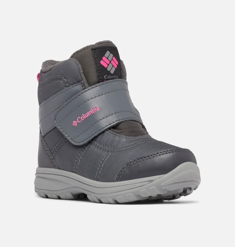 Little Kids' Fairbanks Omni-Heat Boot, Color: Graphite, Pink Ice, image 3