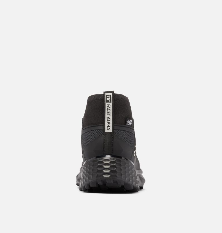 Chaussure de Randonnée Légère Imperméable Facet 75 Alpha Outdry Homme, Color: Black, Cloud Grey, image 8