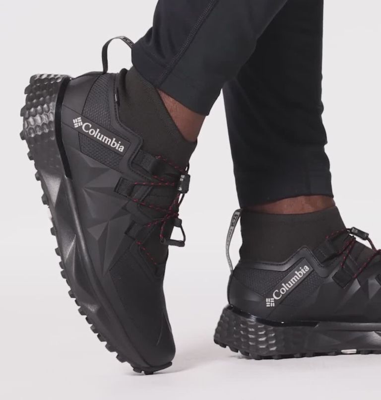 Men's Facet 75 Alpha Outdry Lightweight Waterproof Hiking Shoes, Color: Black, Cloud Grey