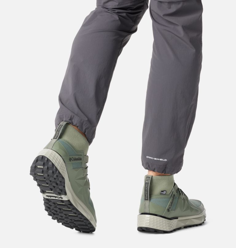 Men's Facet 75 Alpha Outdry Lightweight Waterproof Hiking Shoes, Color: Cypress, Black, image 10