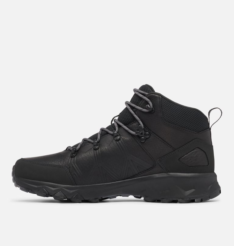 Men's Peakfreak II Mid OutDry Leather Shoe, Color: Black, Graphite, image 6