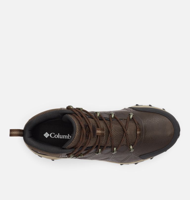 Thumbnail: Chaussure en cuir Peakfreak II Mid OutDry pour hommes, Color: Cordovan, Black, image 3