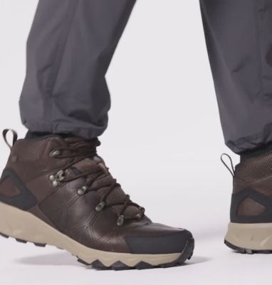 Leather sales hiking shoes