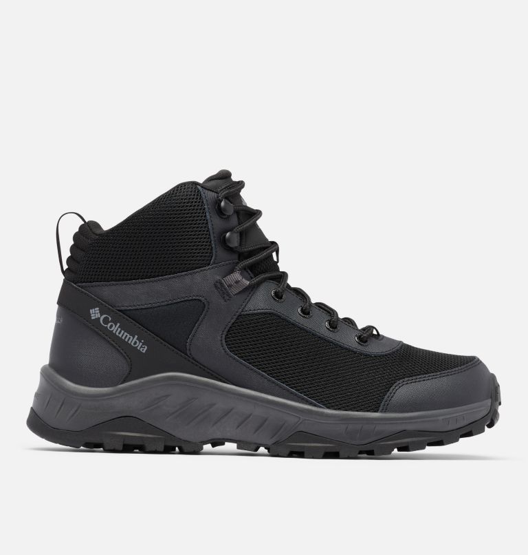 Men's Trailstorm Ascend Mid Waterproof Shoe, Color: Black, Dark Grey, image 1