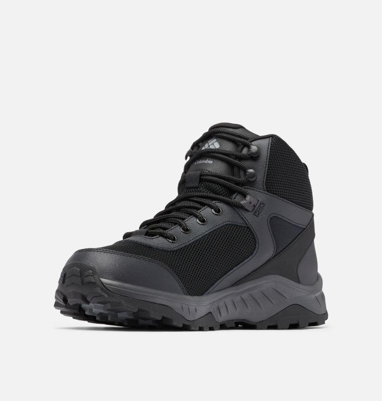 Men's Trailstorm Ascend Mid Waterproof Shoe, Color: Black, Dark Grey, image 6