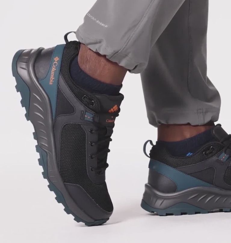 Zapatillas de senderismo impermeables Trailstorm Ascend para hombre, Color: Black, Night Wave