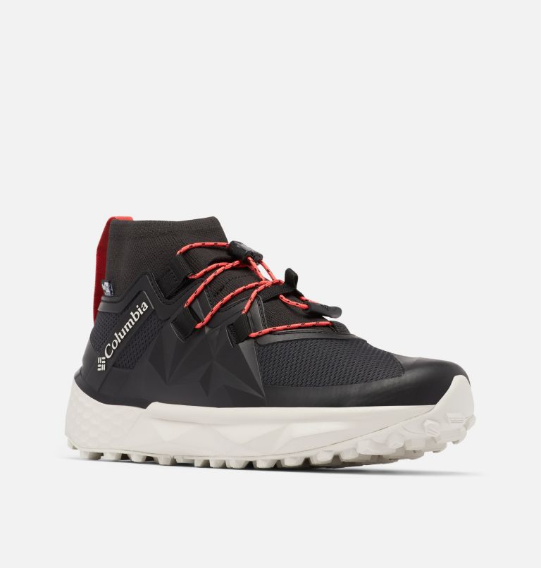 Chaussure Facet 75 Alpha OutDry pour femmes, Color: Black, Red Coral, image 2